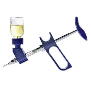 Fixed volume vial feeding syringe - C187