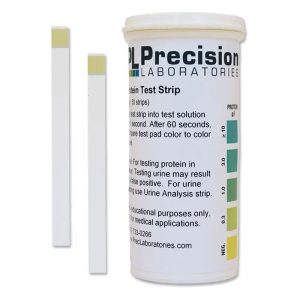 Protein Test Strips, 0.3-1-3-10+ g/L