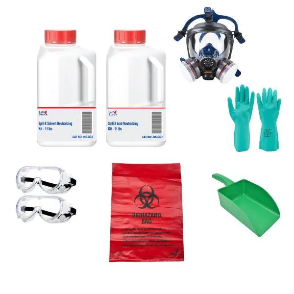 Spill-X Solvent Neutralizing Kit – 11 lbs (CAT No: INS-7G-T) – LabStock